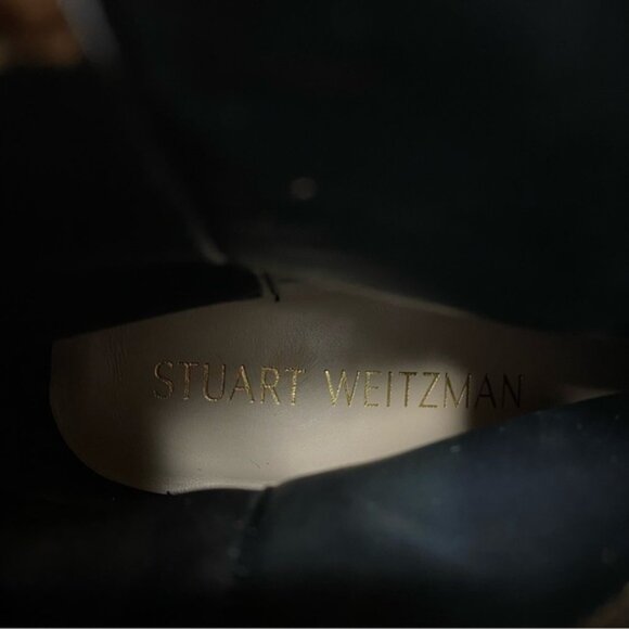 New! Stuart Weitzman Luxering Brown Suede Bootie 8B - Picture 12 of 14